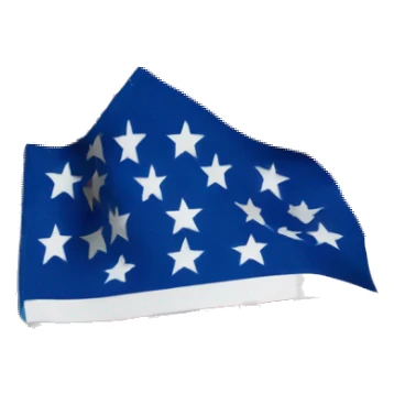 university of Alabama in Huntsville flag sticker