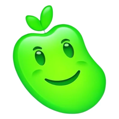 bruh written in bold with curved text and neon green sticker