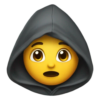 singing with a hoodie on sticker