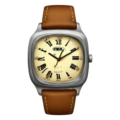 Vintage watch sticker