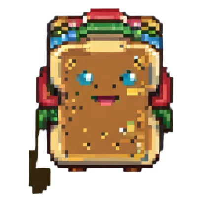 trophy shaped like a sandwich sticker