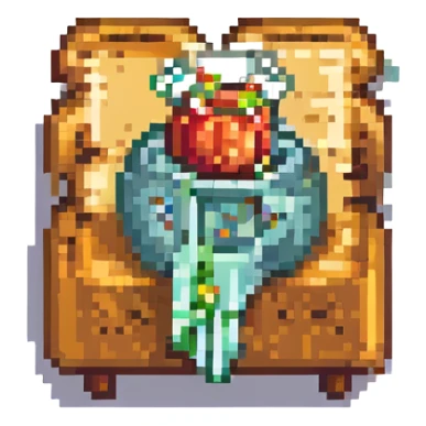 Overcooked toast  sticker