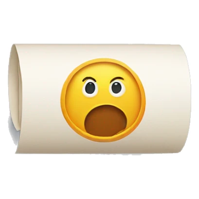 Roll of paper with halo sticker