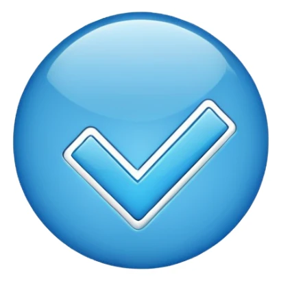 Centang biru yg ada di tiktok sticker