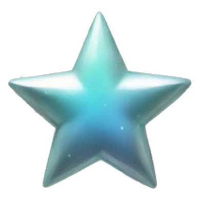 Estrella muy preciosa y brillante  sticker