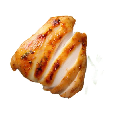 Air Fryer Chicken Breast in a palte sticker
