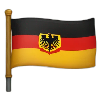 Flag of German empire sticker
