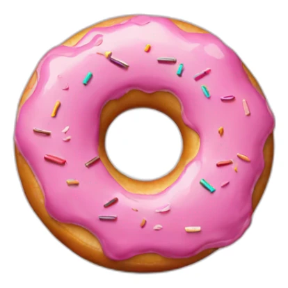 Two donuts sticker