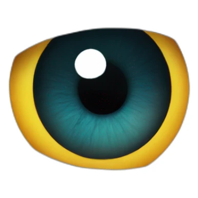 Eye of emperor  sticker