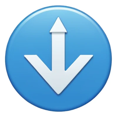 A simple emoji-style button with the text “LEVEL UP” and a small upward arrow, flat UI-inspired emoji design sticker