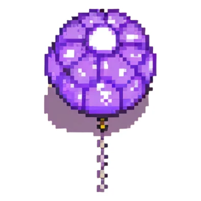 purple bomb power up item sticker