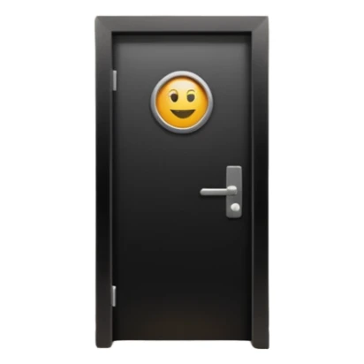 hotel room door modern hallway with spot light up sticker