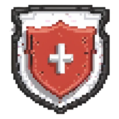 YouTube Premium member badge with red shield and white play button sticker