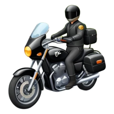 motorcycle tour on a mountain road sticker