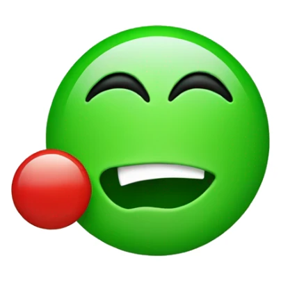 funny face approves with a green tick sticker