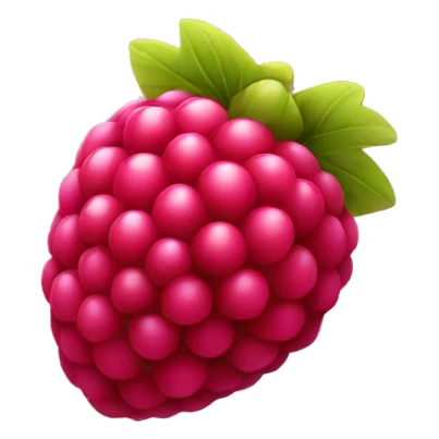 Raspberry sticker