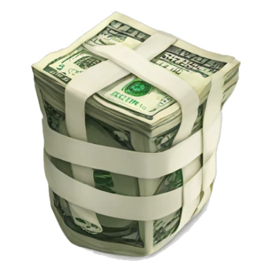 bundle of money  sticker