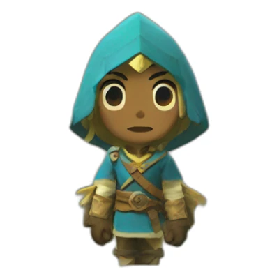 Mini in Zelda breath of the wild sticker