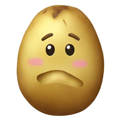 Gloden potato sticker
