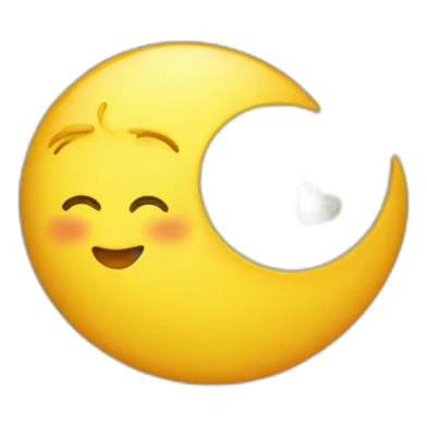 un soleil avec une tete de bebe sticker