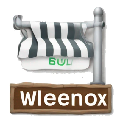 sign saying bulenox wednesdays sticker