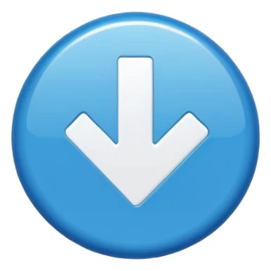 a small, round blue badge with a white check mark in the center, similar in style to the verification badge seen on social media sticker