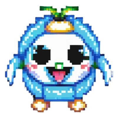 cheerful Skirk from Genshin Impact sticker