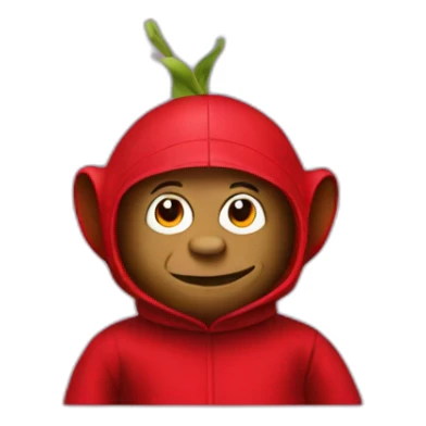 Obama in teletubbie outfit sticker