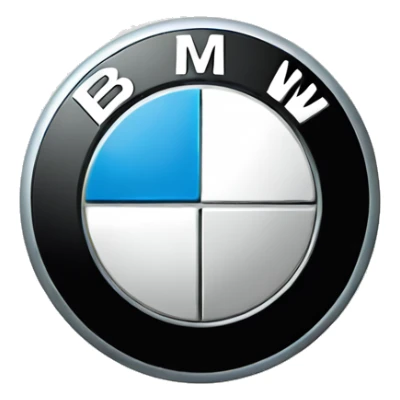 Bmw logo sticker