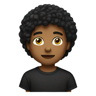 lil tecca with a black t shirt sticker