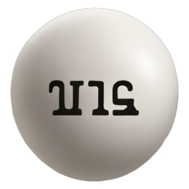 Two balls with the Washington monument sticking out  sticker