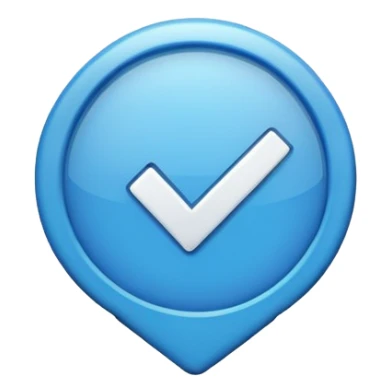 Creat me a meta verification badge in form of emoji sticker