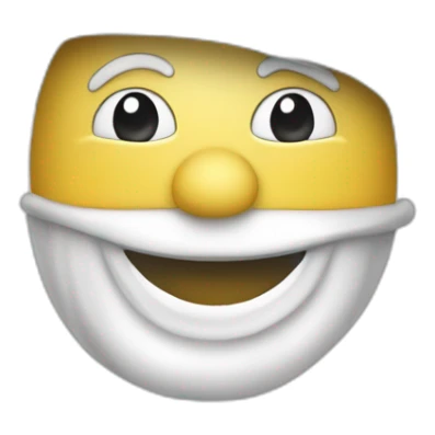 Bonhomme blanc et gris dessiner proprement  sticker