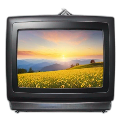 LG brand  television  sticker