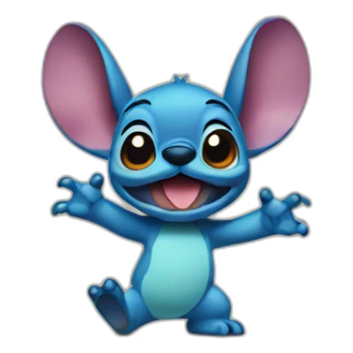 Stich avec un appareil photo sticker