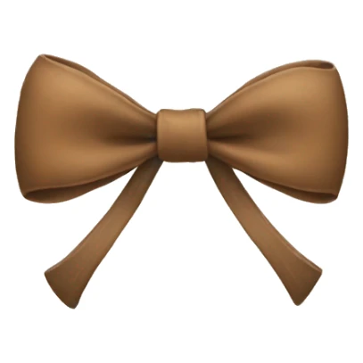 A bow sticker