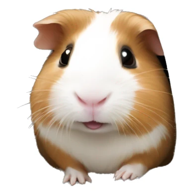 Guineapig in a tunnel very cute but realistic sticker