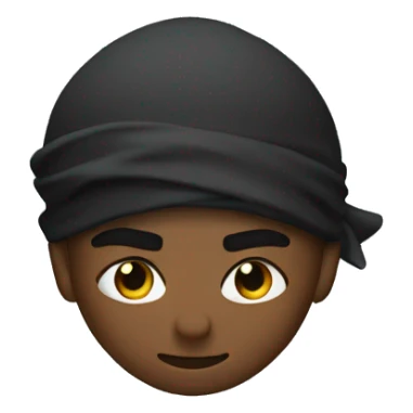 ninja with  low taper fade sticker