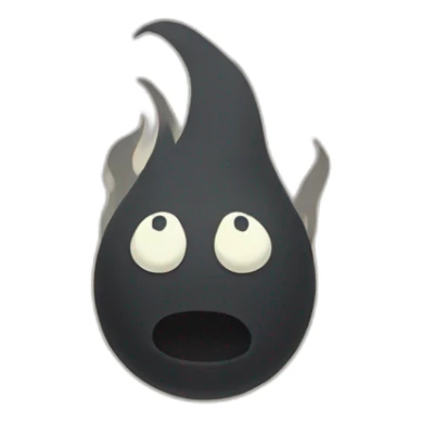 Soot Spirit (Ghibli) (iOS style) sticker