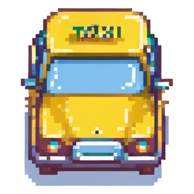 taxi sticker