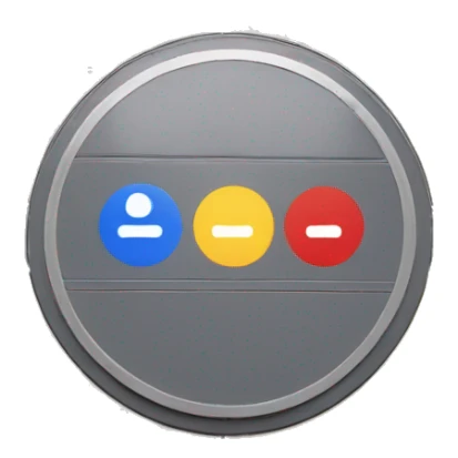 The london underground roundel symbel sticker