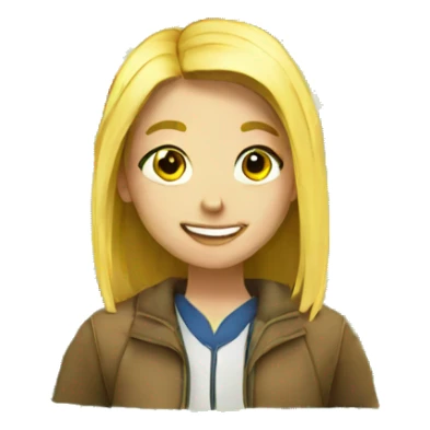 A student with money sticker