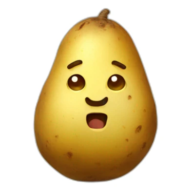golden potato sticker