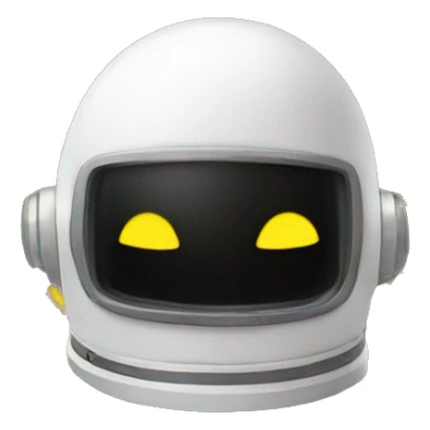 Space helmet with LED dollar signs for eyes   sticker
