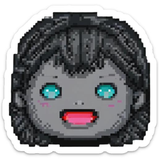 face expressing embarrassment sticker