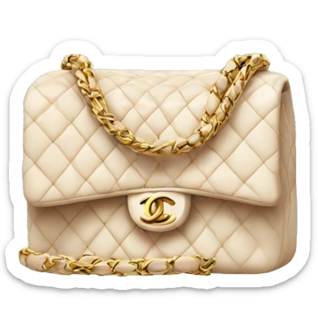 Chanel bag sticker