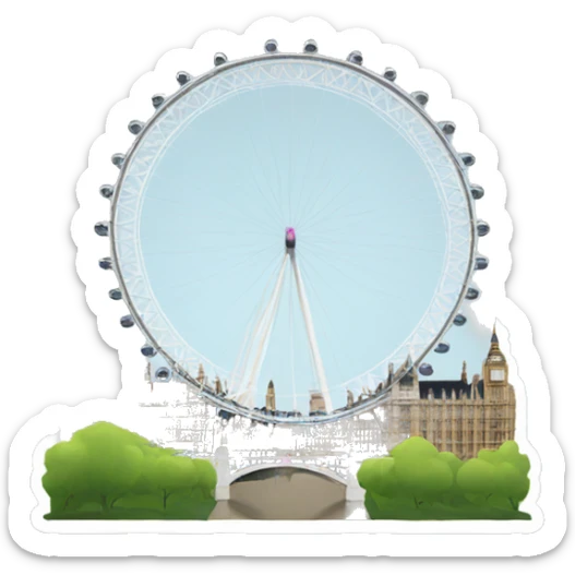 london eye sticker