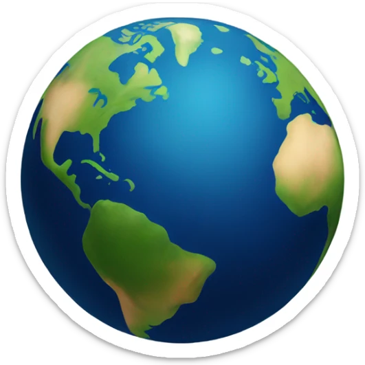 Earth  sticker