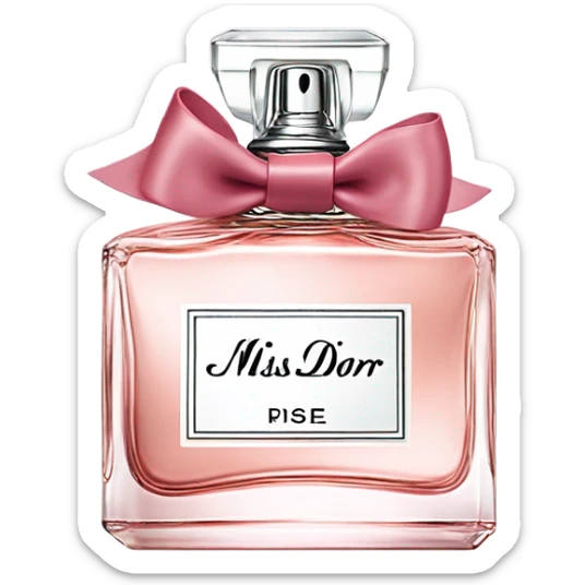 Miss Dior perfume sticker