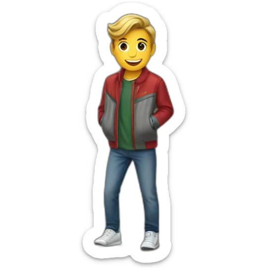 Garcon qui ouvre la porte d'une ferrari avec une richar mile sticker